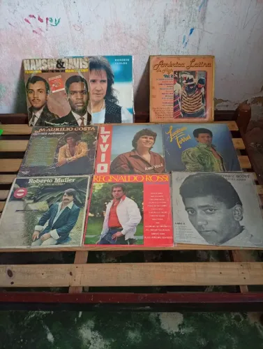 Discos vinil lote com 9 lps
