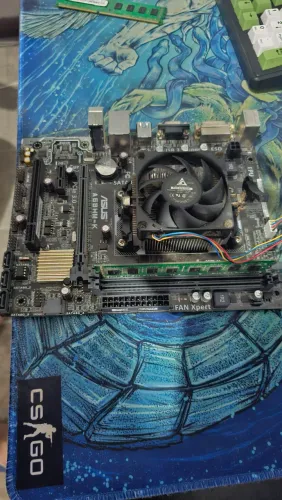 Kit placa mae amd a4-6300+ placa mae e 4gb de memoria (Nao testado)