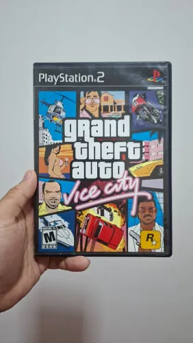 GTA Vice City PS2 Original com manual + Mapa