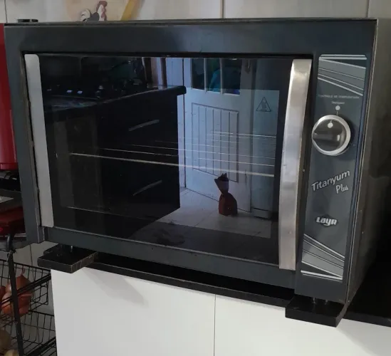 FORNO DE BANCADA LAYR TITANYUM PLUS À GÁS 