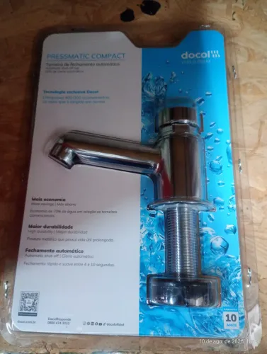 Torneira automática Docol