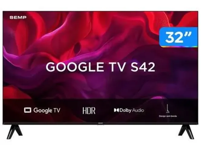 Smart Tv 32" SEMP - Google TV (NOVA)