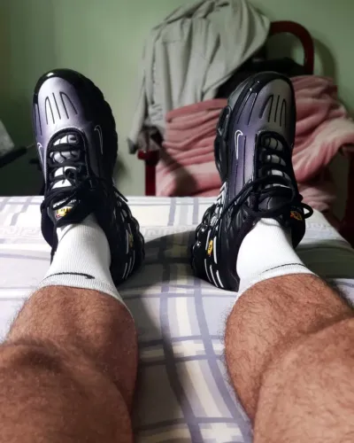TÊNIS NIKE AIR MAX PLUS III PRETO/CINZA