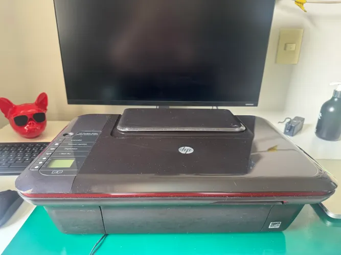 Impressora hp Deskjet 3050 com cartuchos originais
