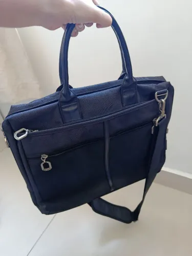 Bolsa pasta notebook preta