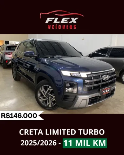 Hyundai Creta Limited 1.0 TB 12V Flex AUT 2026