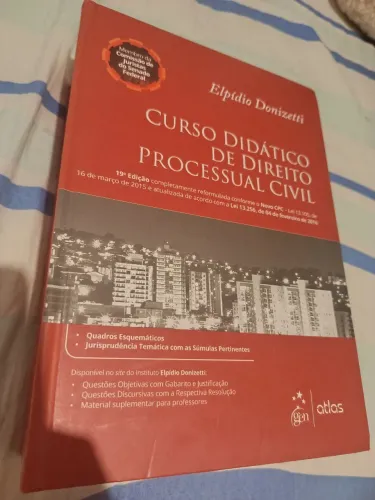 Livro Curso De Direito Processual