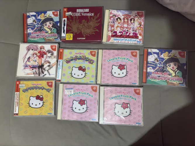Lote jogos Dreamcast