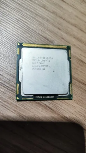 Processador Intel Core i5 750 2,66Ghz 8m 09b SLBCL