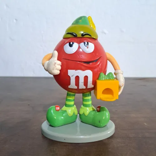 Mascote Colecionável Dispenser Duende M&M's 2004