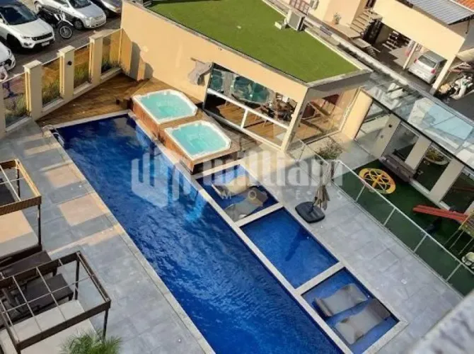 APARTAMENTO MOBILIADO NO CENTRO DE BRUSQUE COM 3 SUÍTES E LAJE ESTENDIDA