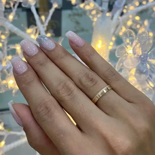 Aliança ouro 18k numeração 14