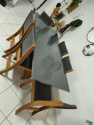 Mesa de Jantar 6 cadeiras NOVA