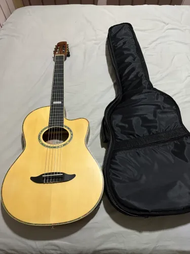 Violão Clássico Giannini Performance Gnf-3 Ceq para Destros Natural Satin Verniz Fosco