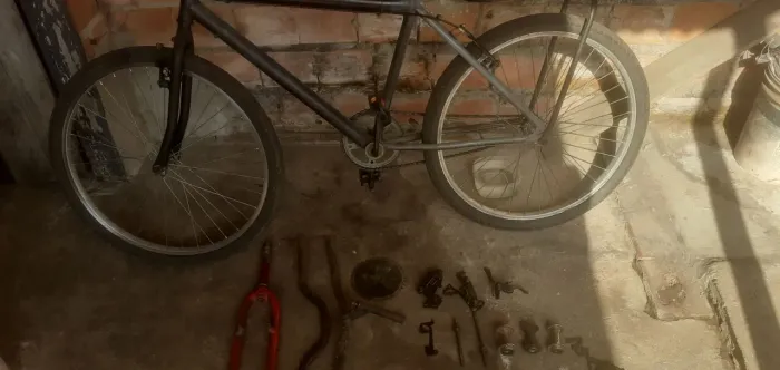 Bike aro 26 mais peças usadas
