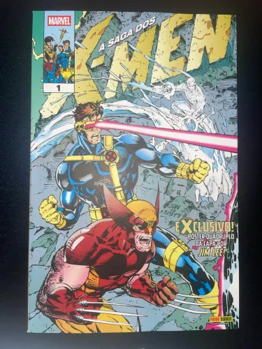 A SAGA DOS X MEN 01 NOVO + POSTER