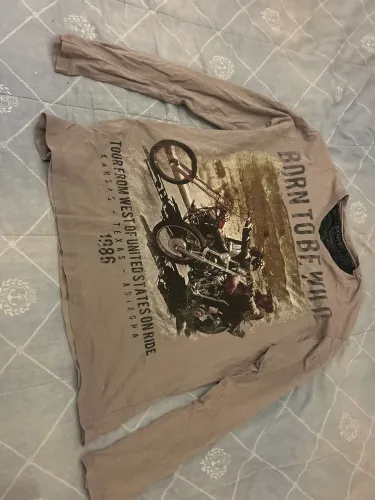 Camiseta Born to be Wild lindona estilos motociclista