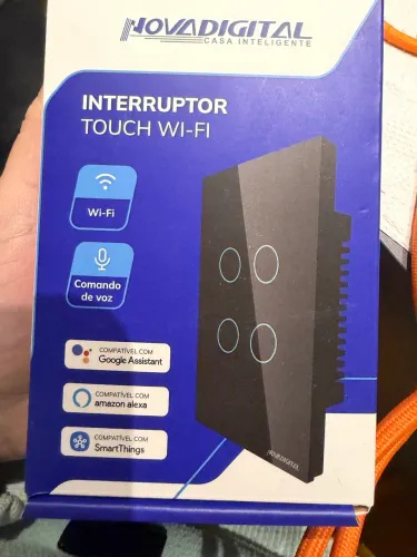 3 Interruptores touch Wi-Fi