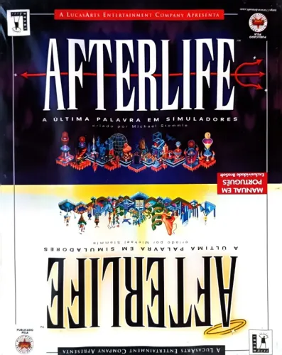 cd de jogo pc afterlife manual em português lacrado de fabrica 54 28 cx