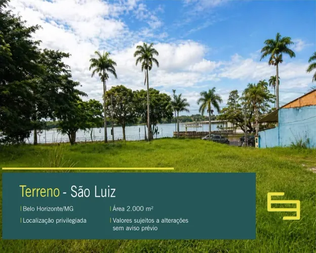 Terreno à Venda em localização privilegiada, terreno em Belo Horizonte/MG no bairro São Lu