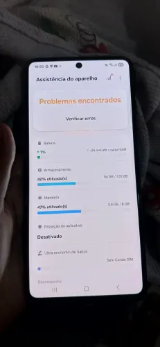 Celular m53 semi novo