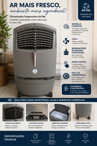 Climatizador Evaporativo AirTek