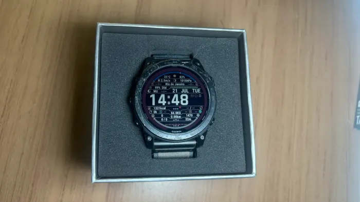 Garmin Tactix 7 Pro Solar + Caixa Original + 5 Pulseiras Extras