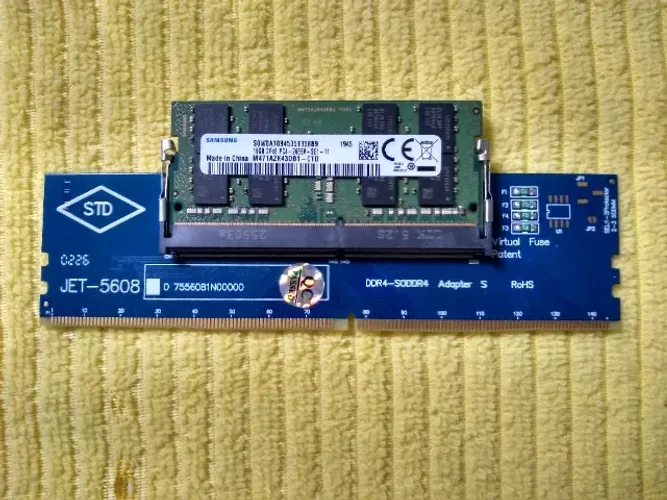 Adaptador Desktop + Memória 16GB Samsung