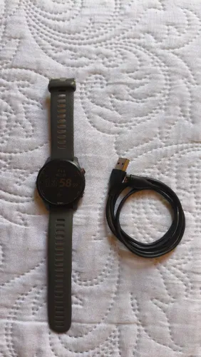 Garmin Forerunner 255 GPS Esportivo Preto - Excelente Estado