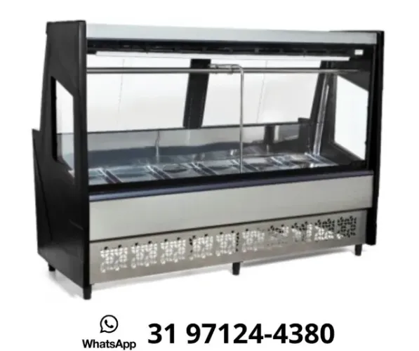 Balcão de Carnes Polar 2M Preto 220v