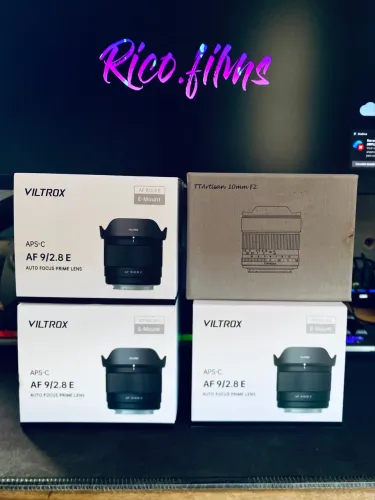 Lente viltrox 9mm 2.8 e mount