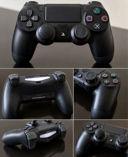 Controle original Sony DualShock 4 PS4 preto