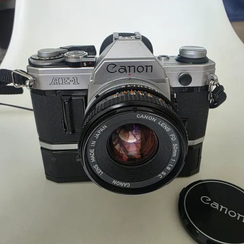 Canon AE1 (kit completo de fotografia analógica) ORIGINAL
