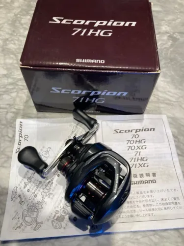 Carretilha Scorpion 71 hg nova na caixa
