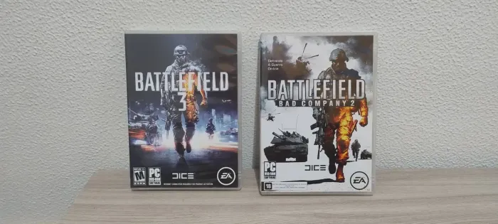Lote PC Game Battlefield 3 e Bad Company 2