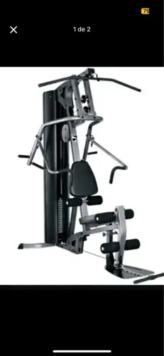 Aparelho musculação +bicicleta ergométrica,vendo ou troco.