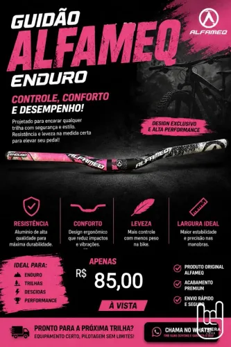 Guidão alfamaq 