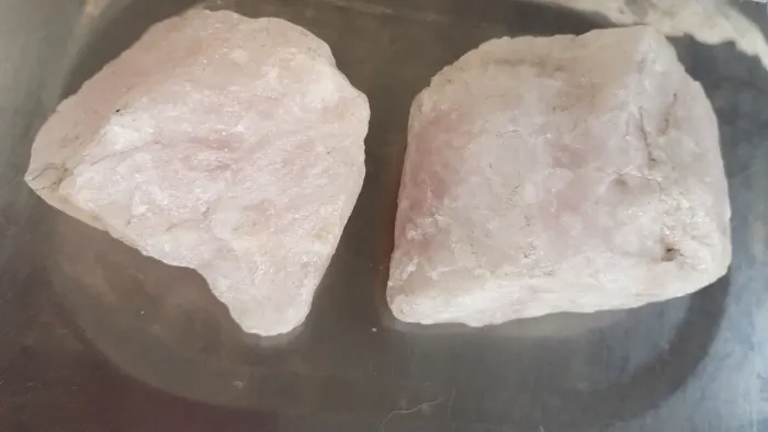 Pedras Quartzo rosa 