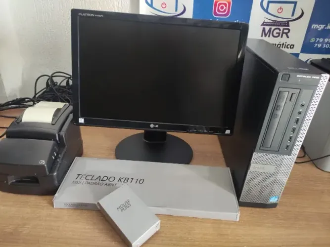 Computador Dell i5 8gb de memoria ssd 120gb