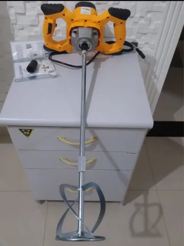 Batedor e misturador de argamassa 1270W 6 velocidades, profissional C/ NF