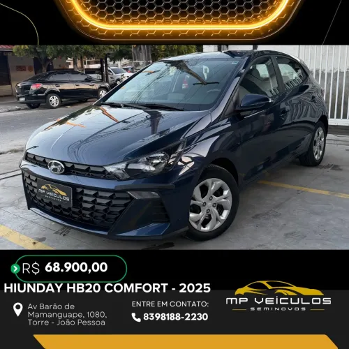 Hyundai HB20 Comfort Plus 1.0 Flex 12V Mec. 2025