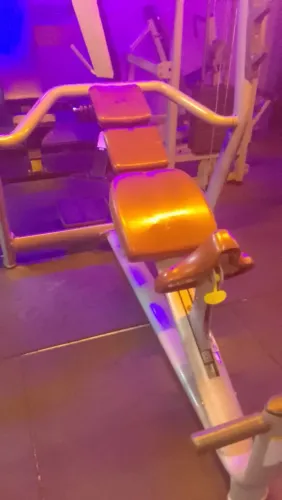 Bancos supino inclinado profissional marca atlhetic