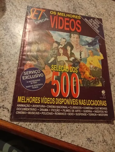 Antiga Revista SET Edição Especial Seleção dos 500 Melhores Videos