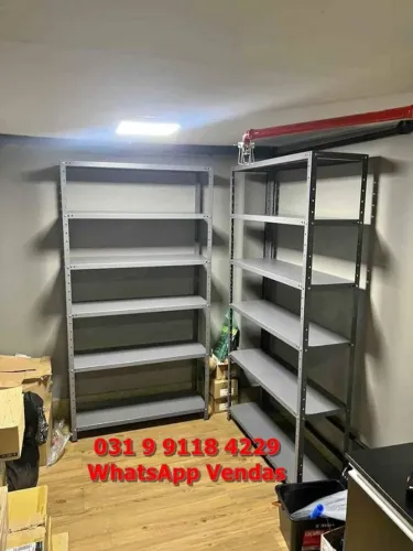 Estante de Aço - Nova - Frete Grátis para Bh Minas Gerais