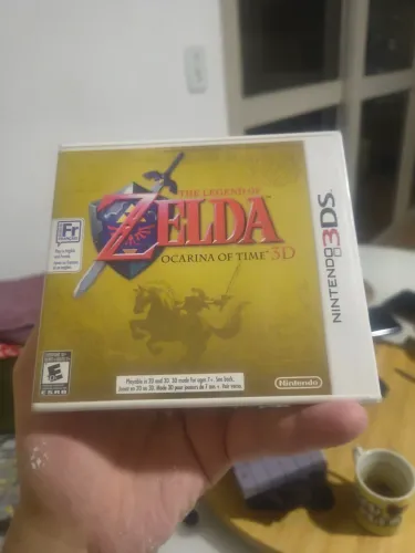 zelda ocarina of time 3d - fita nintendo 3ds
