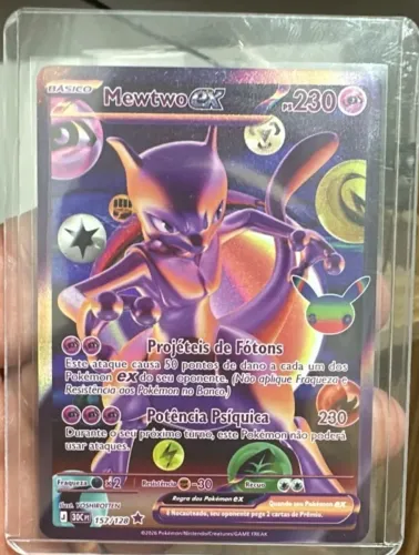 Pokémon TCG Mewtwo ex | Cartas Colecionáveis