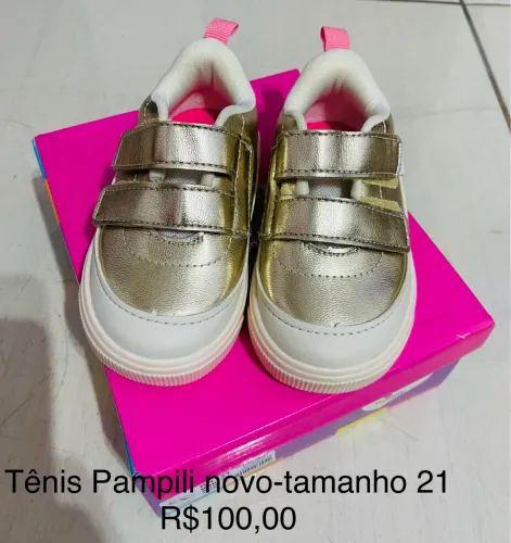 Tênis Pampili usado apenas 1 vez!