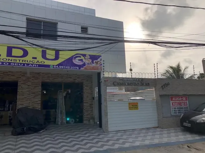 Alugamos apartamento tipo Kitnet novíssimo com 1 quarto em ponta negra a partir de R$ 770,