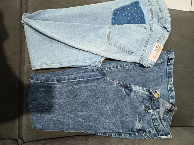 Kit 2 calça Jeans feminina