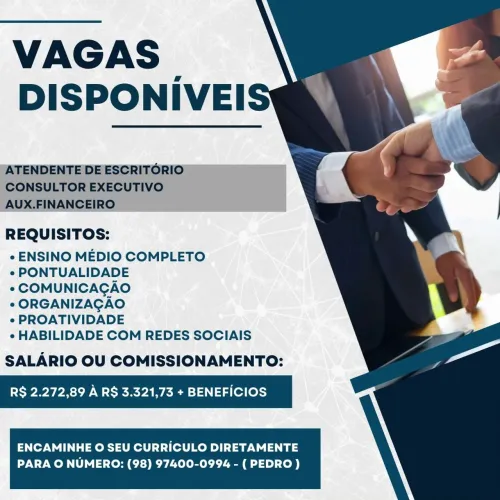 Vagas de emprego